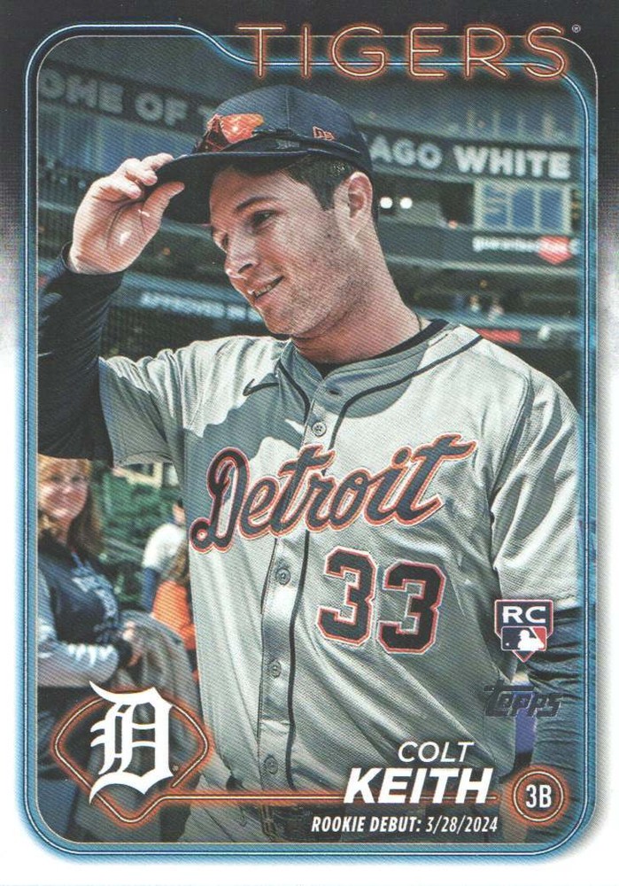 2024 Topps Update Series - Rookie Debut #US192 Colt Keith (RC)