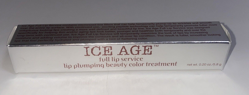 Ice Age Full Lip Service Lip Plumping Beauty Treatment  0.20 oz/5.8 g