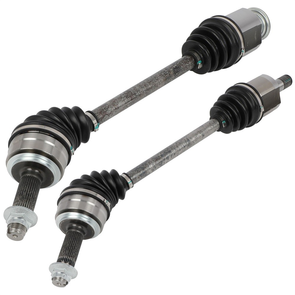 2x CV Axle Shafts Front For Acura MDX 3.7L 2007-2009 Honda Pilot 3.5L 2009-2011