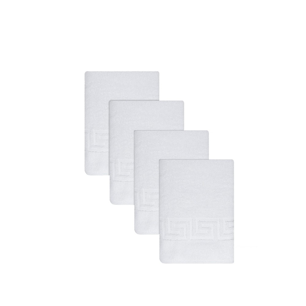 Ozan Premium Milos Collection 4-Piece Soft Hand Towel Set