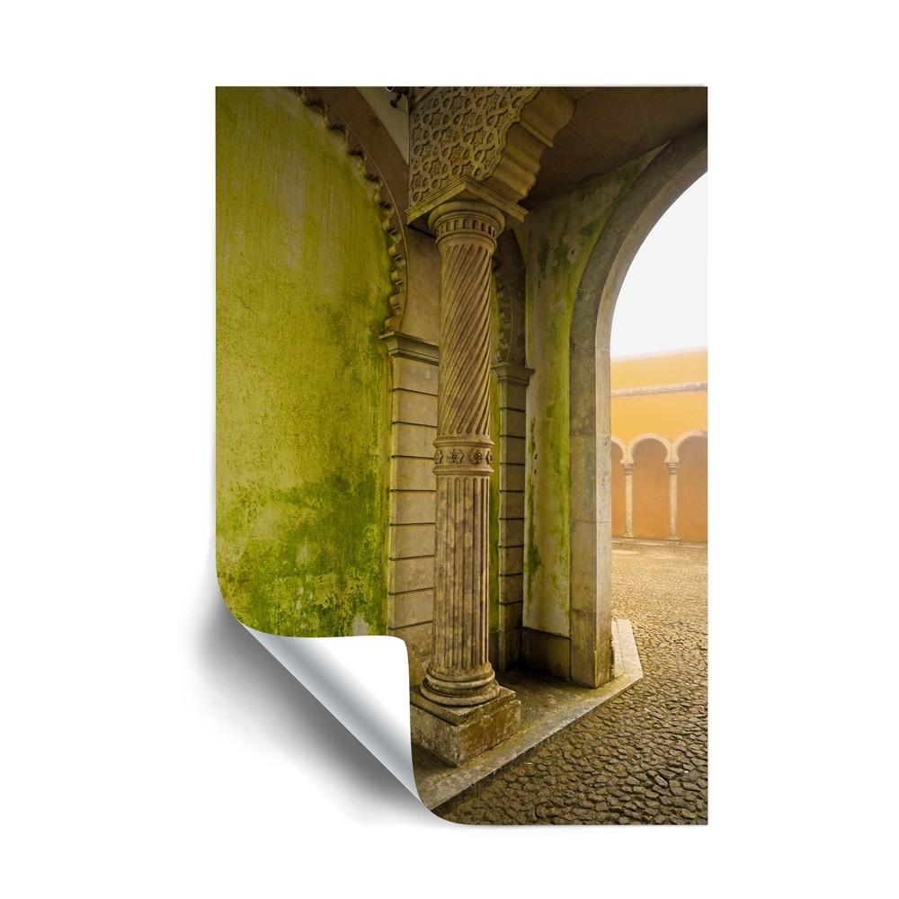Kathy Yates Moorish Wall in Portugal Removable Wall Art