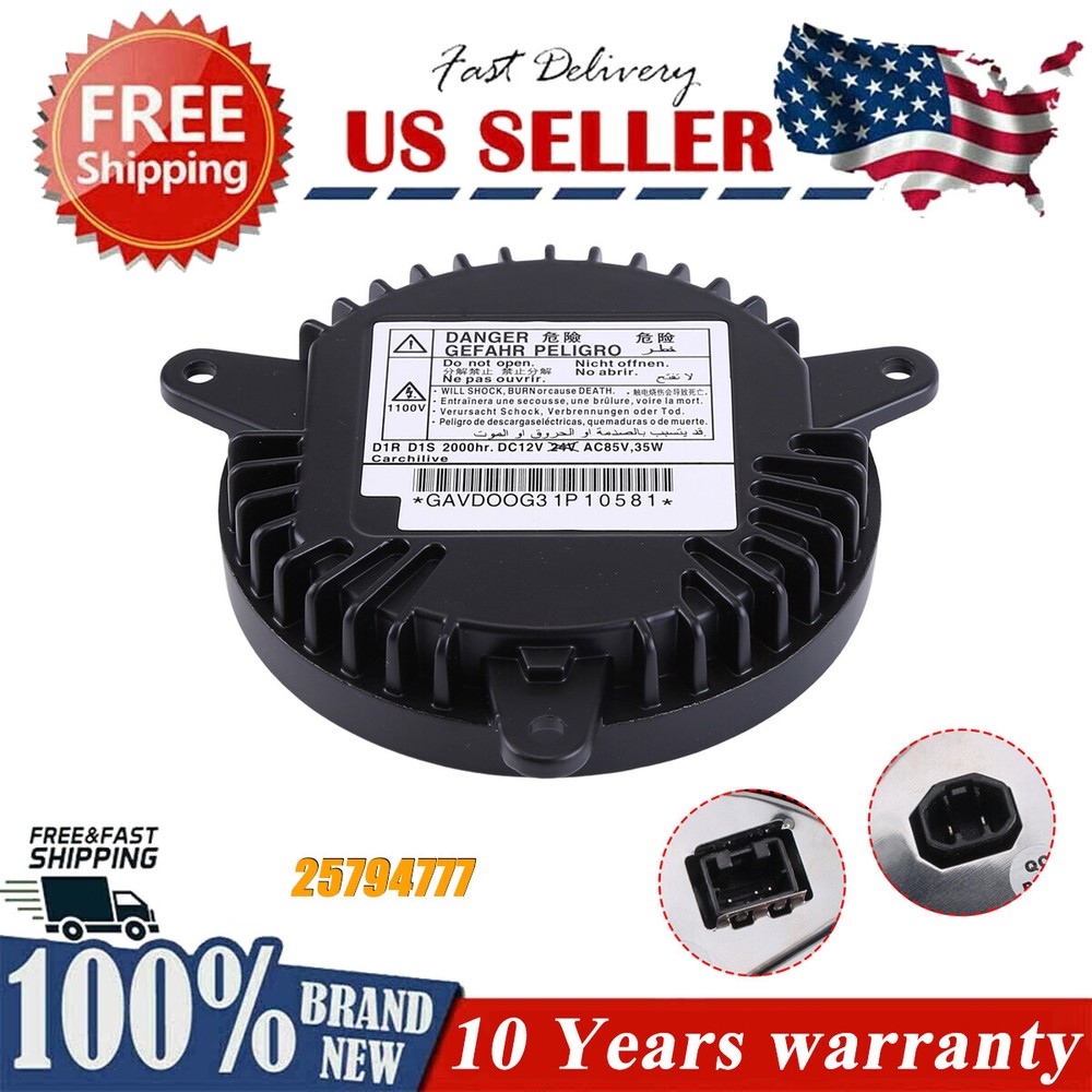 NEW FOR 10-13 CHEVROLET CAMARO XENON HID HEADLIGHT BALLAST CONTROL UNIT 25794777