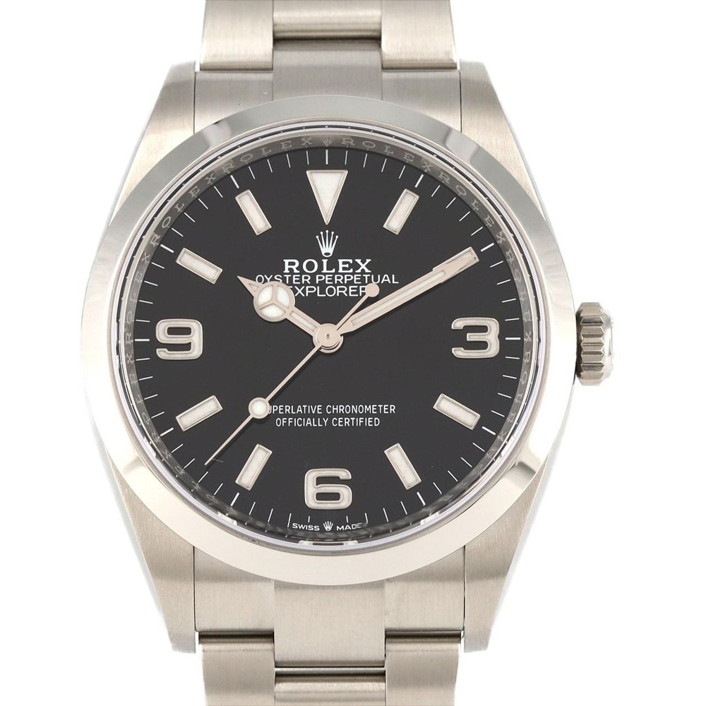Authentic Rolex Explorer 1 124270 Stainless Steel Automatic Watch 260-007-390-0733
