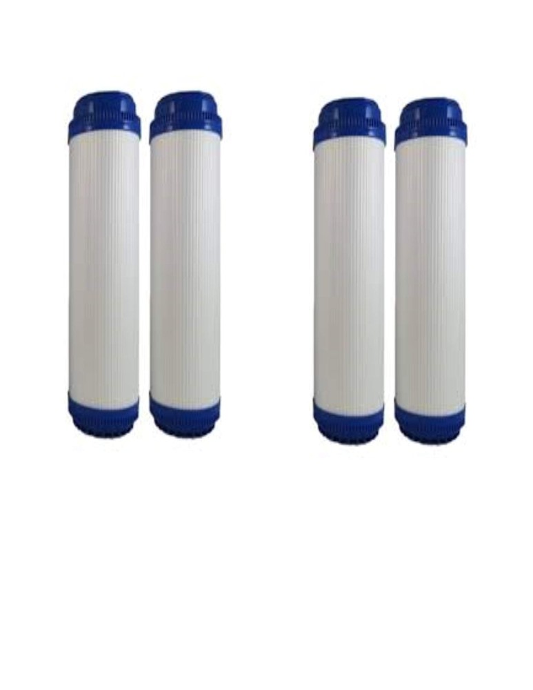 – 4 Pack Granular Activated Carbon(GAC) Water Filter Cartridges Compatible wi...