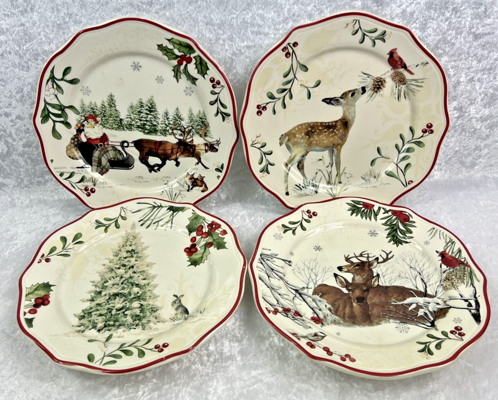Better Homes and Gardens Heritage Collection Salad Plates~~Set of 4
