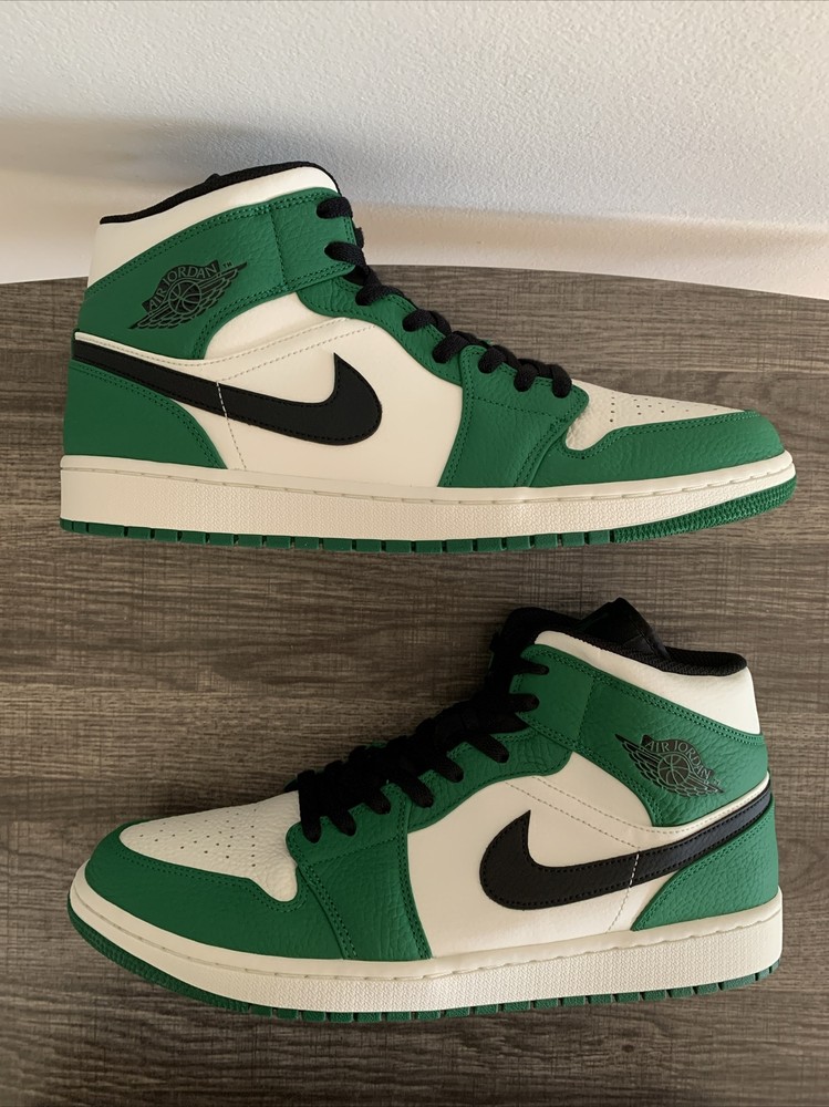 Size 13 - Nike Air Jordan 1 Retro Mid Pine Green 2018