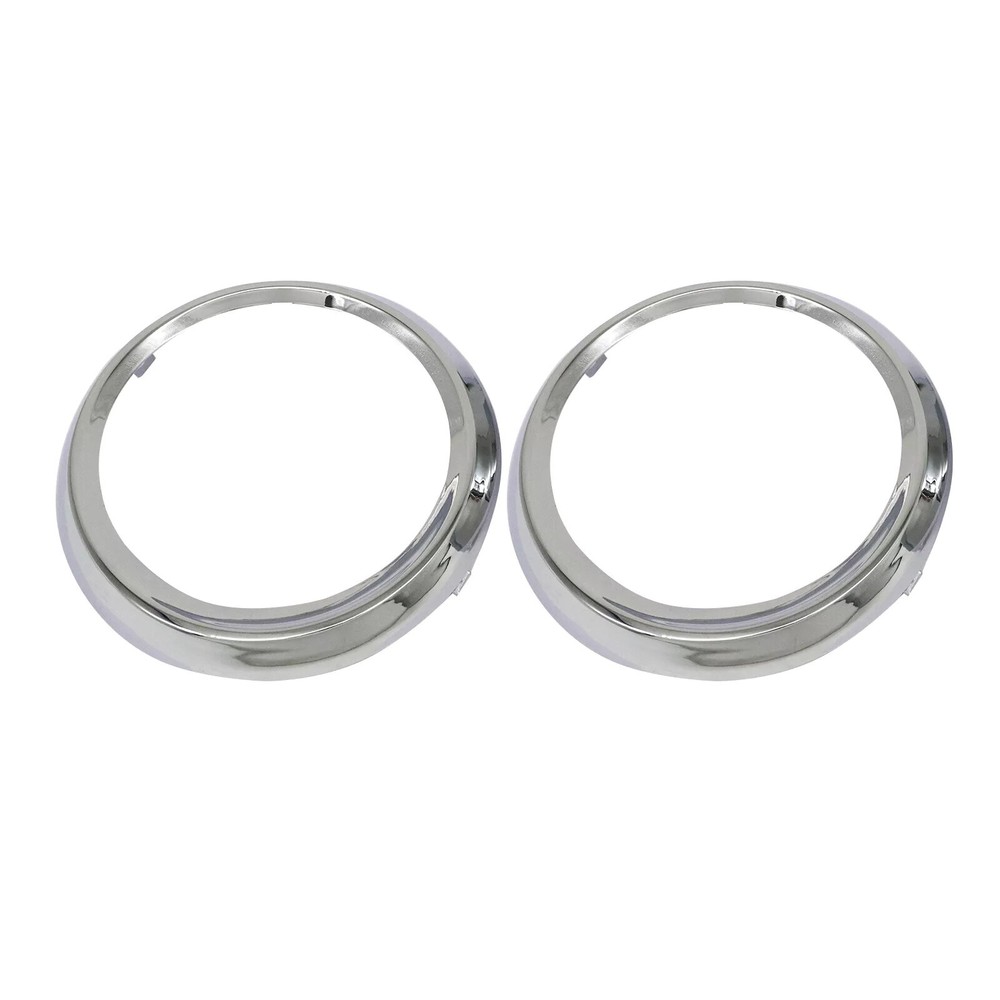 Pair Fog Light Lamp Bezel Cover Chrome Trim Rings For Toyota Sienna SE 2011-2017