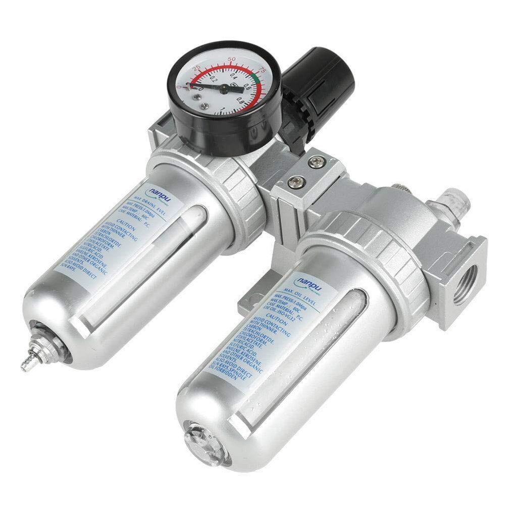 Air Filter Regulator Moisture Trap Compressor 1/2