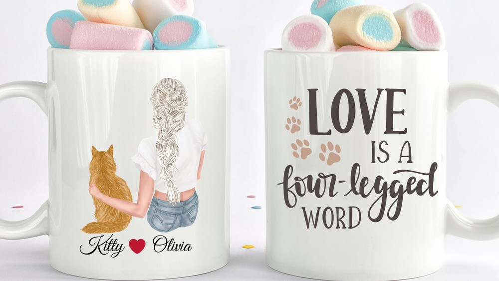 Custom Cat Mom Mug Cat Mother Mug Cat Mom Gift Cat Lover Gift Best Friend Mug