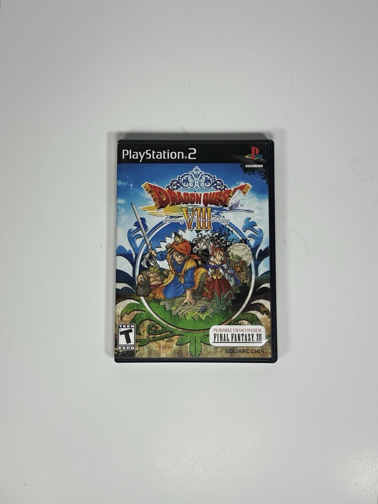 Dragon Quest VIII: Journey of the Cursed King (Sony PlayStation 2, 2006) Tested