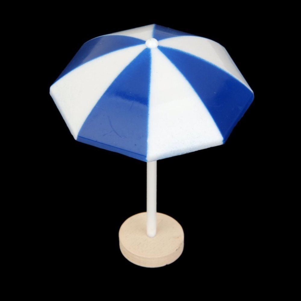 Dollhouse Beach Umbrella Toy for Miniature Gardens and Micro Landscape Decorations