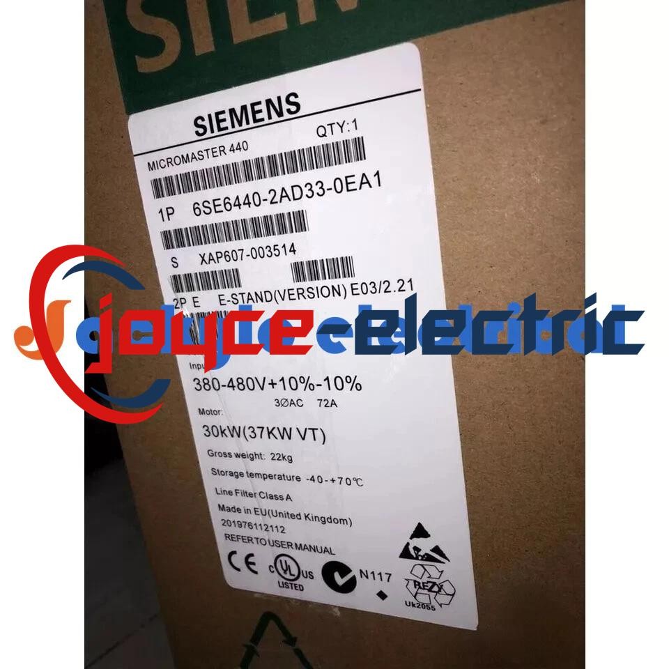 6SE6440-2AD33-0EA1 SIEMENS 1PC New 6SE6 440-2AD33-0EA1 FedEx/DHL