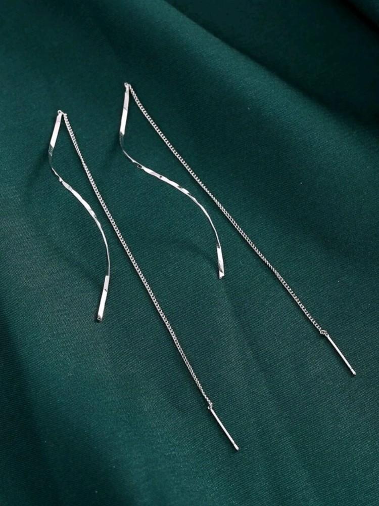 Sterling Silver Threader Earrings Set Perfect Birthday Gift for Women