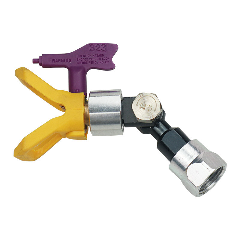 7/8''F-7/8''M Straight Hose Sprayer Joint Swivel+ Spray Tip Spray Tip Guard