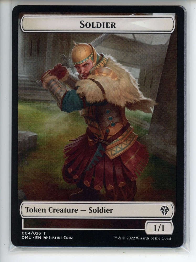 SOLDIER TOKEN Dominaria United #4 DMU(NM+)(MTG)
