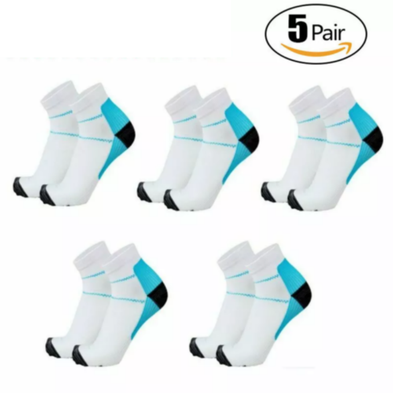 Compression Socks for Women & Men - Breathable Short Elastic Pressure Support Socks