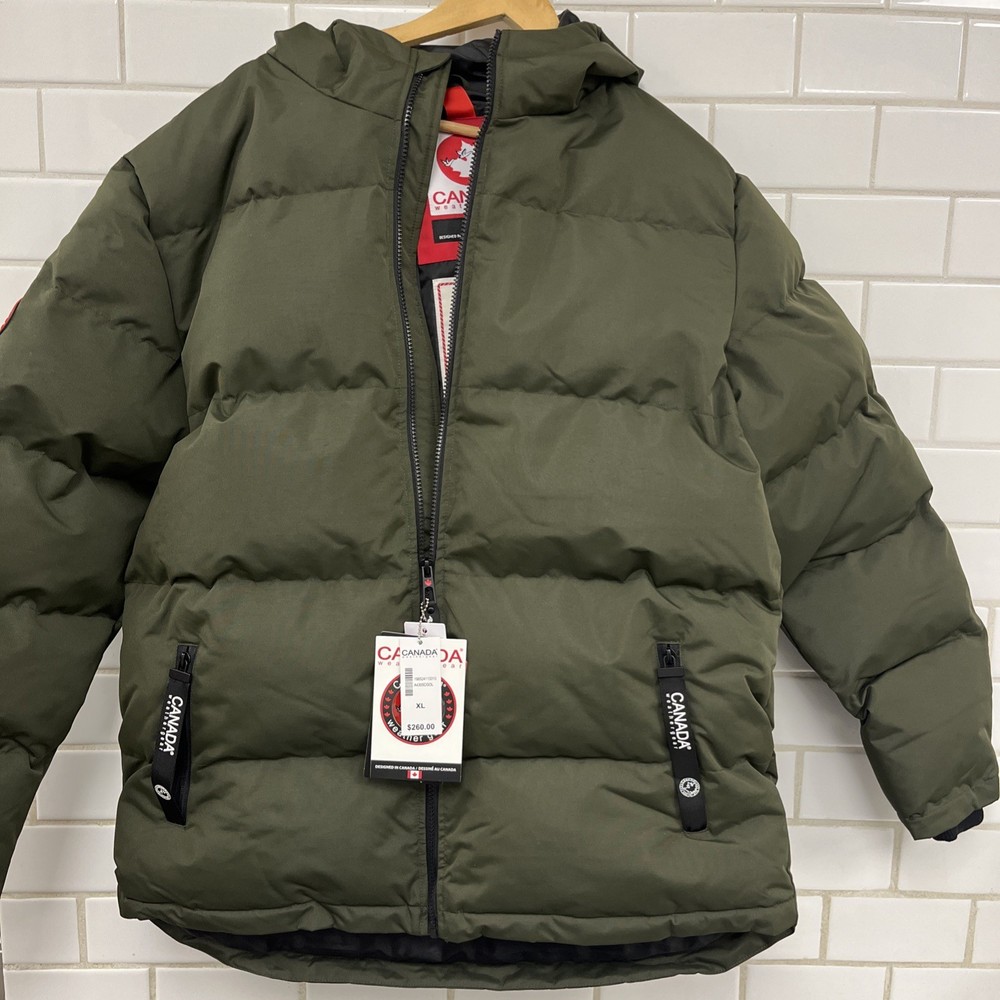 New Canada Weather Gear Men’s Size M Dark GreenMSRP $260