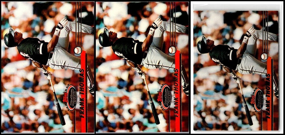 1993 Stadium Club Frank Thomas (3) Card Lot - THE RAREST EDITION – FEW WILL E...