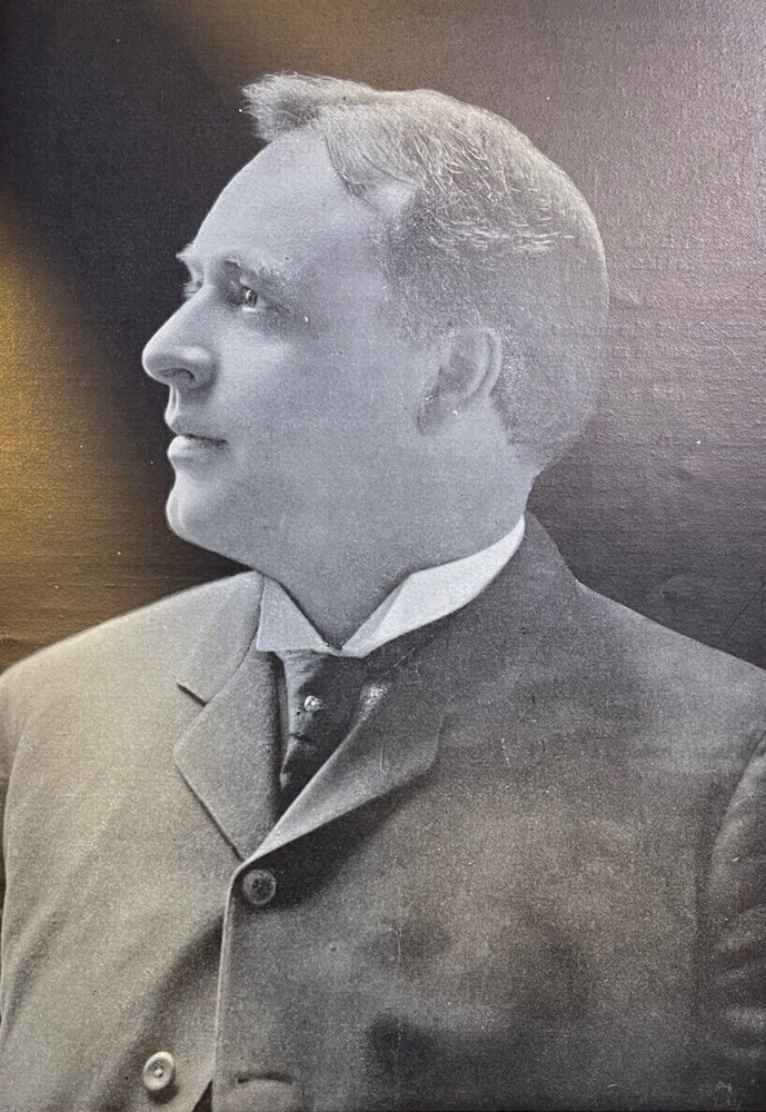 1905 Vintage Magazine Illustration John Jacob Esch Wisconsin Congressman