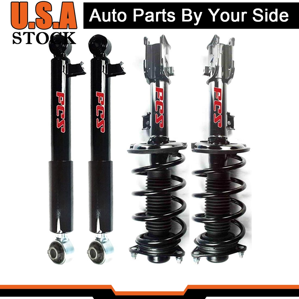 New OE Front Strut & Rear Shock for 2014 2015 Kia Sorento 4X4_