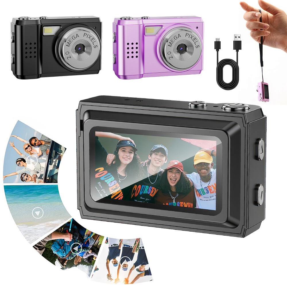 Retro Mini Camera 1080P HD with Screen | Ultra Small Portable Video Recorder New
