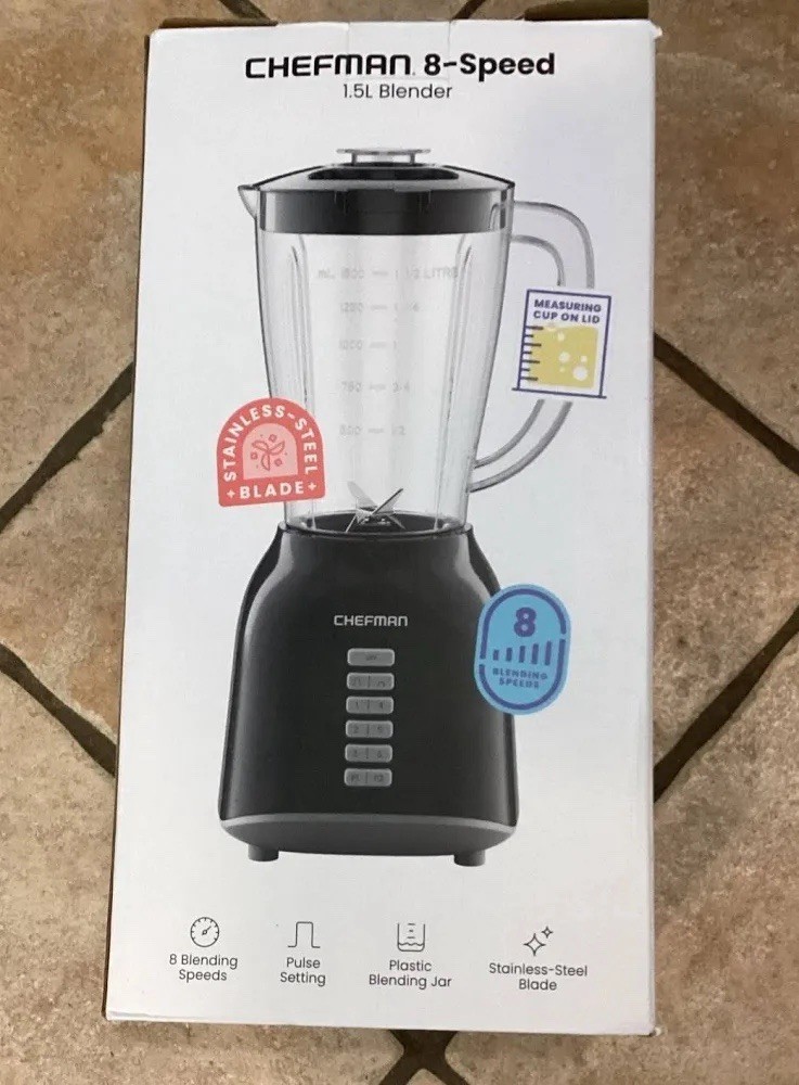 Chefman 8 In 1 Blender Smoothie Maker