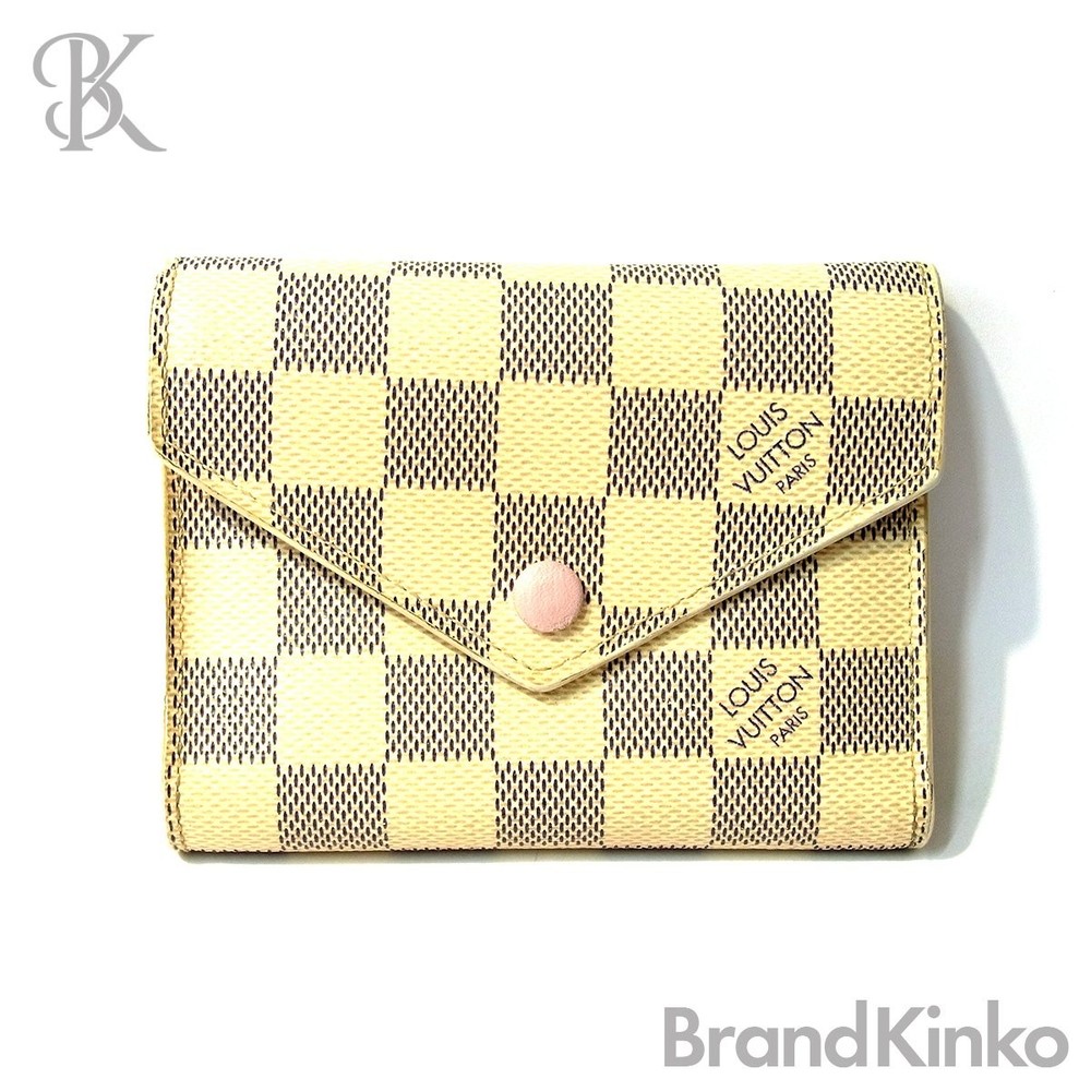 Louis Vuitton Victorine Damier Azur Trifold Wallet