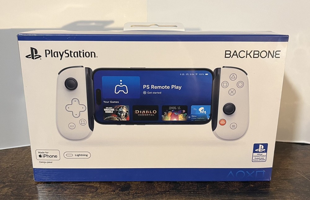 Backbone One PlayStation Edition Lightning Mobile Controller for iPhone, 2nd Gen