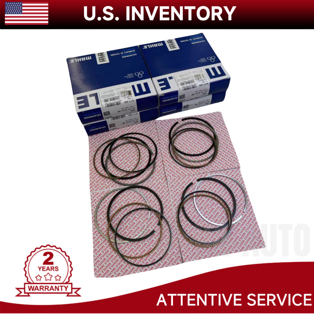 4X Mahle Piston Rings For MINI N14 N16 N18 W10B16 W11B16 1.4L 1.6L 11257566479