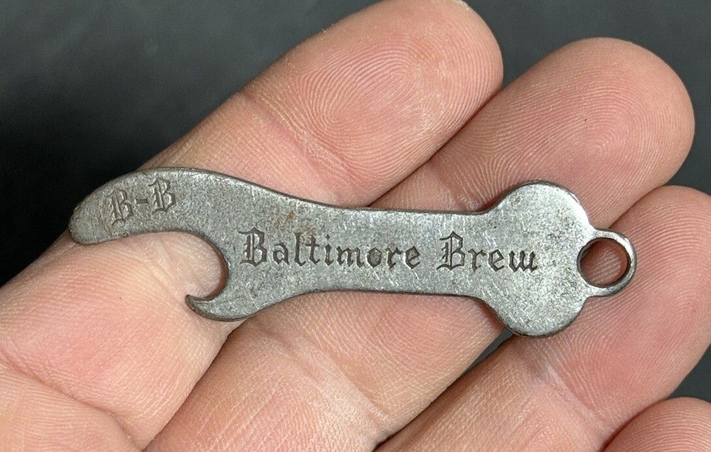 Early Baltimore Brewing Company Bottle Opener B-B Baltimore MD