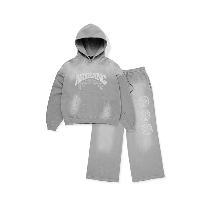 [Pre-Order] [L] BTS Hoodie & Pants Set-up (Gray) Pop-up [Shipping Extra]