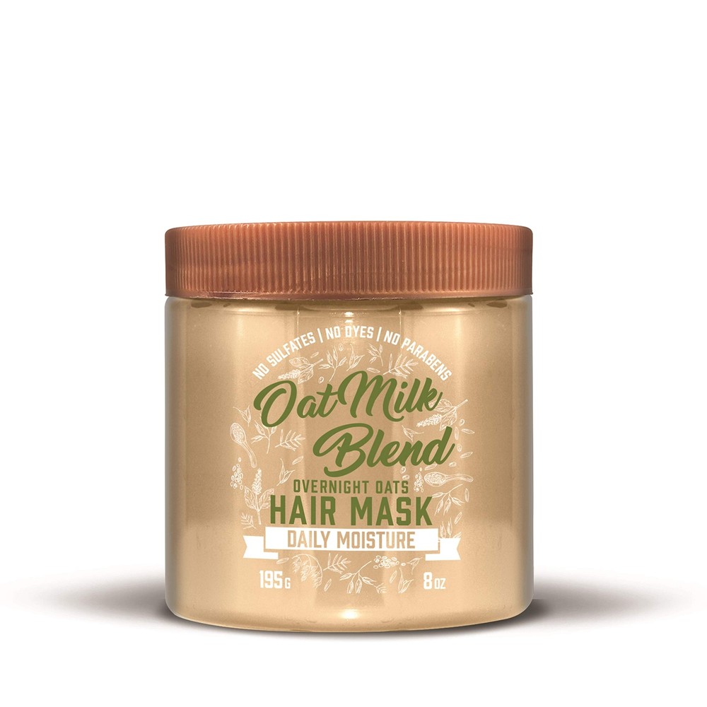 Aveeno Farm-Fresh Oat Milk Overnight Hair Mask Hydrating Treatment 8 Oz