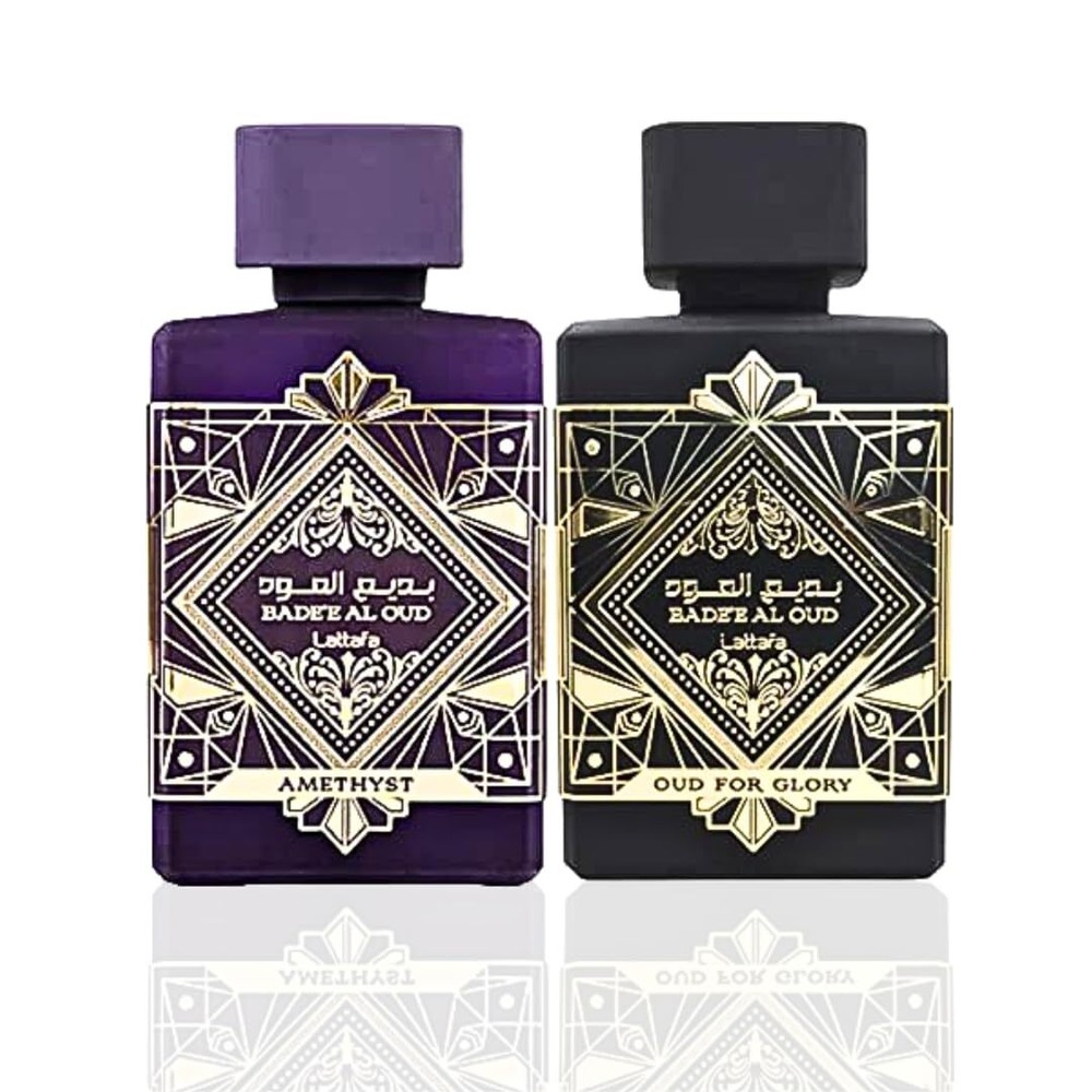 Perfumes Bade'e Al Oud 2 Piece Gift Set for Unisex (3.4 Ounce Oud for Glory E...