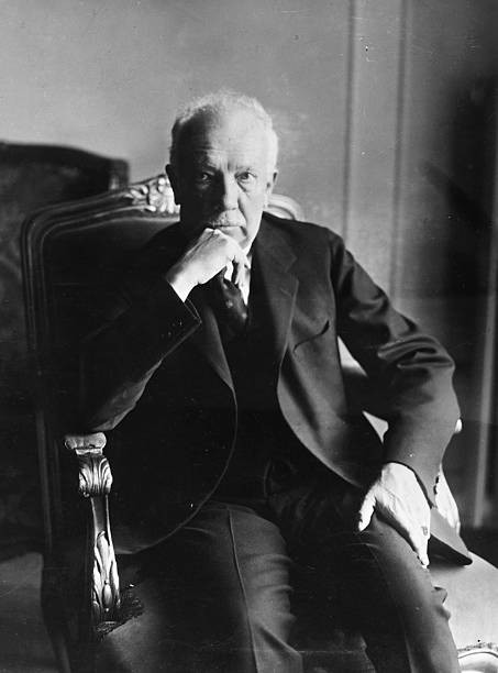 The composer Dr Richard Strauss in London to conduct his Ariadne A- Old Photo