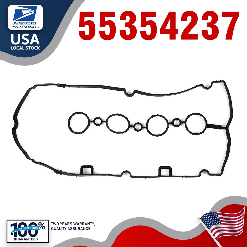 NEW Engine Valve Cover Gasket 55354237 Replace For 2009-2010 Pontiac G3 US