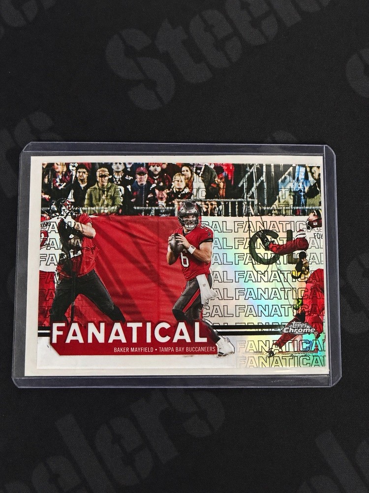 2025 Topps Chrome Baker Mayfield Fanatical CASE HIT SSP #FF-27