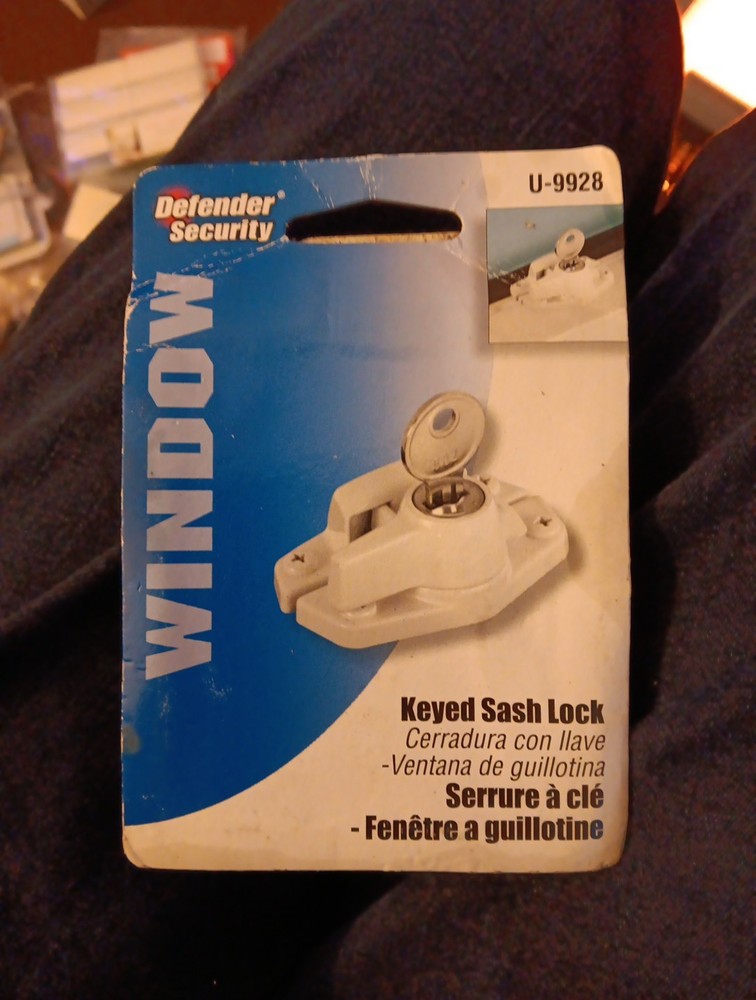 Primeline Tools U 9928 Window Lock,Sash,Die Cast