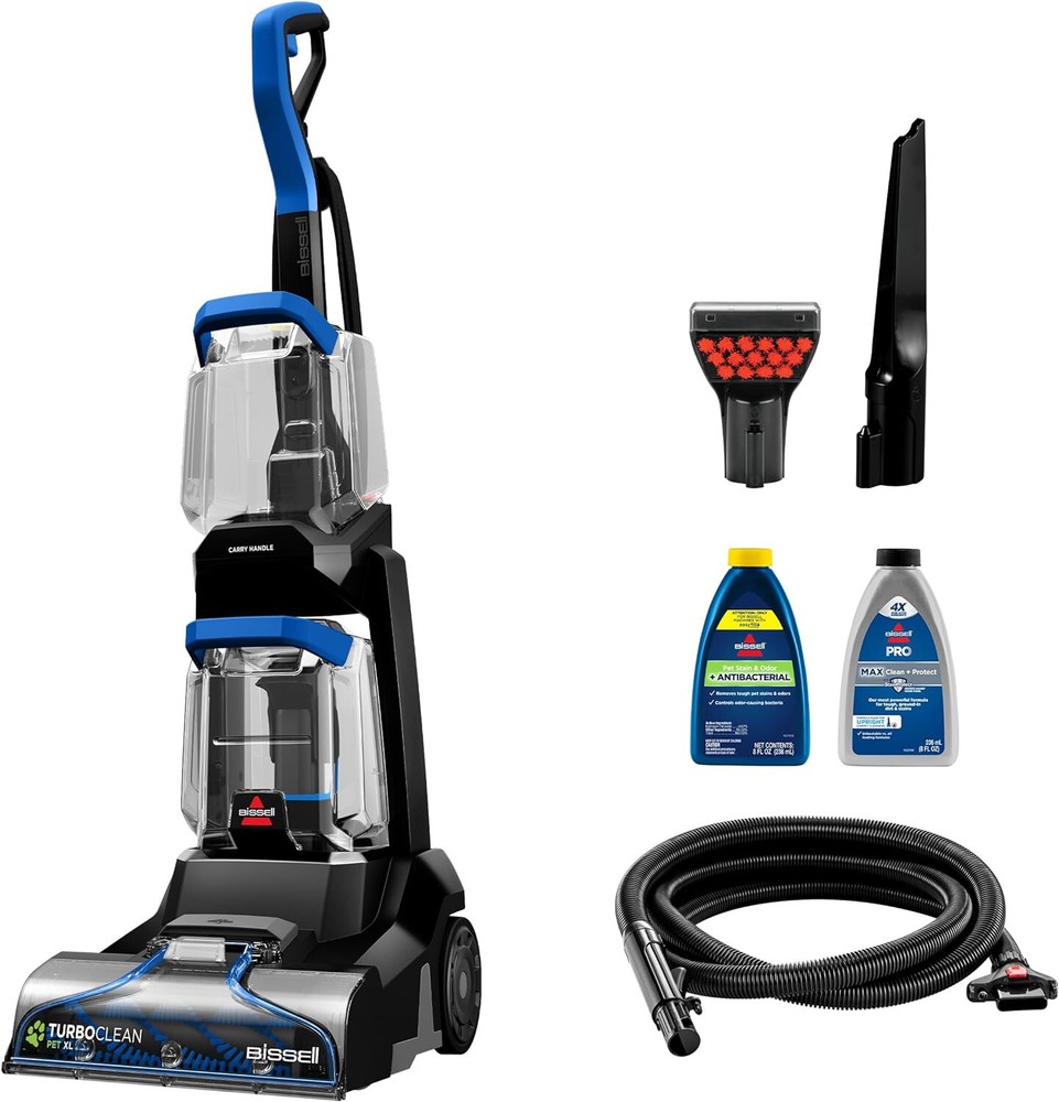 New Deluxe Carpet Cleaner Machine Deep , Tough Stain Tool & Formula included