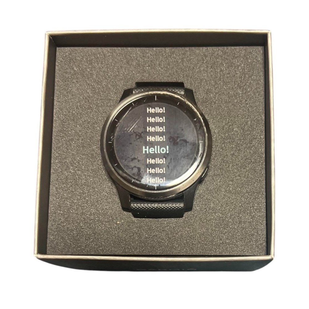 Garmin Vivoactive 4 Smartwatch - Used, Fully Functional, Reset Ready