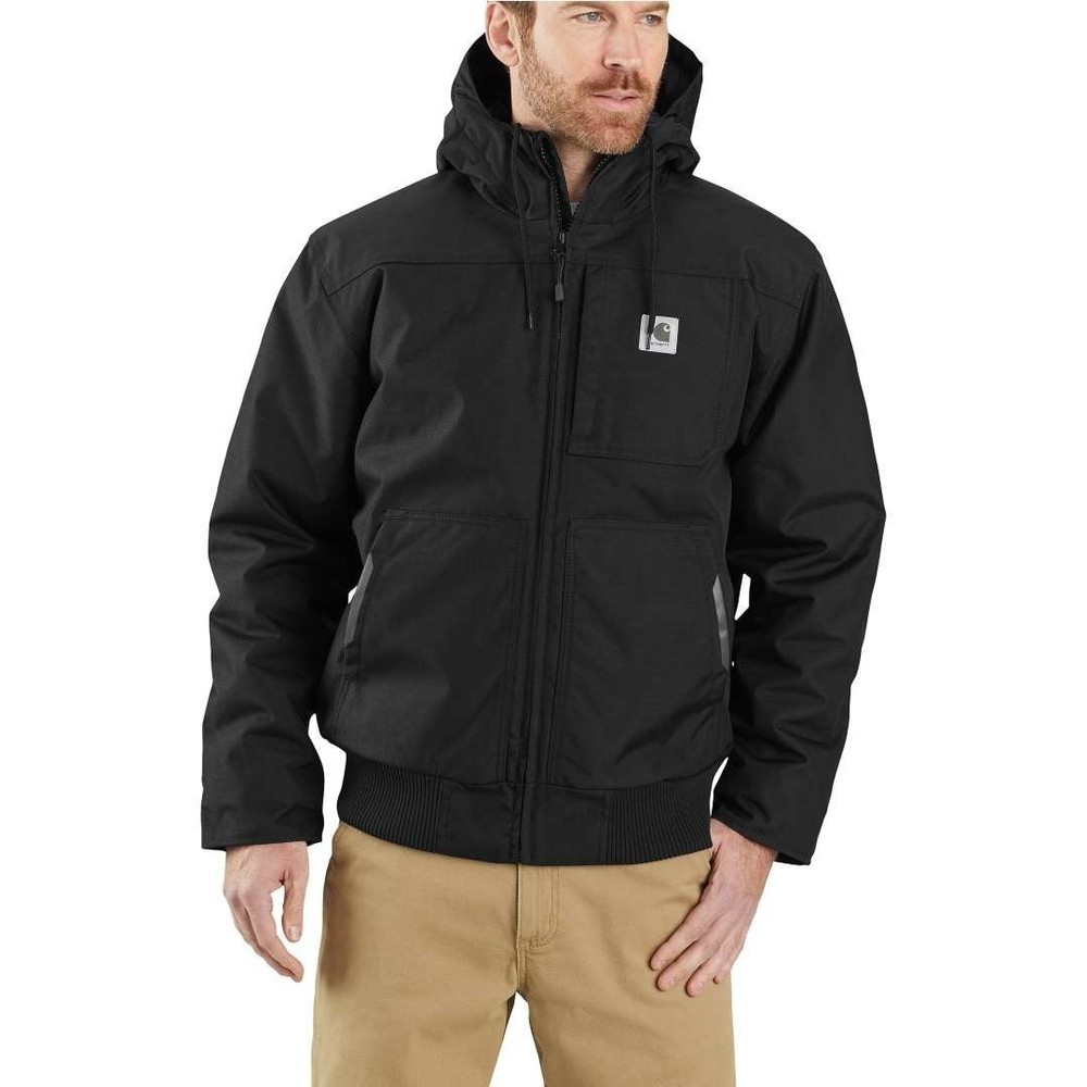 SALE - Carhartt Men's Yukon Extremes Insulated Active Jac (104458, N04-Black)