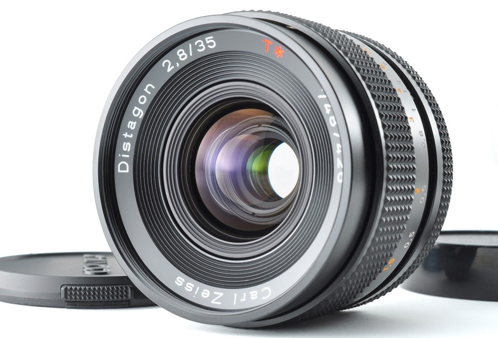 Contax Carl Zeiss Distagon 35mm F2.8 MMJ Wide Angle Manual Lens C/Y Mount Mint  