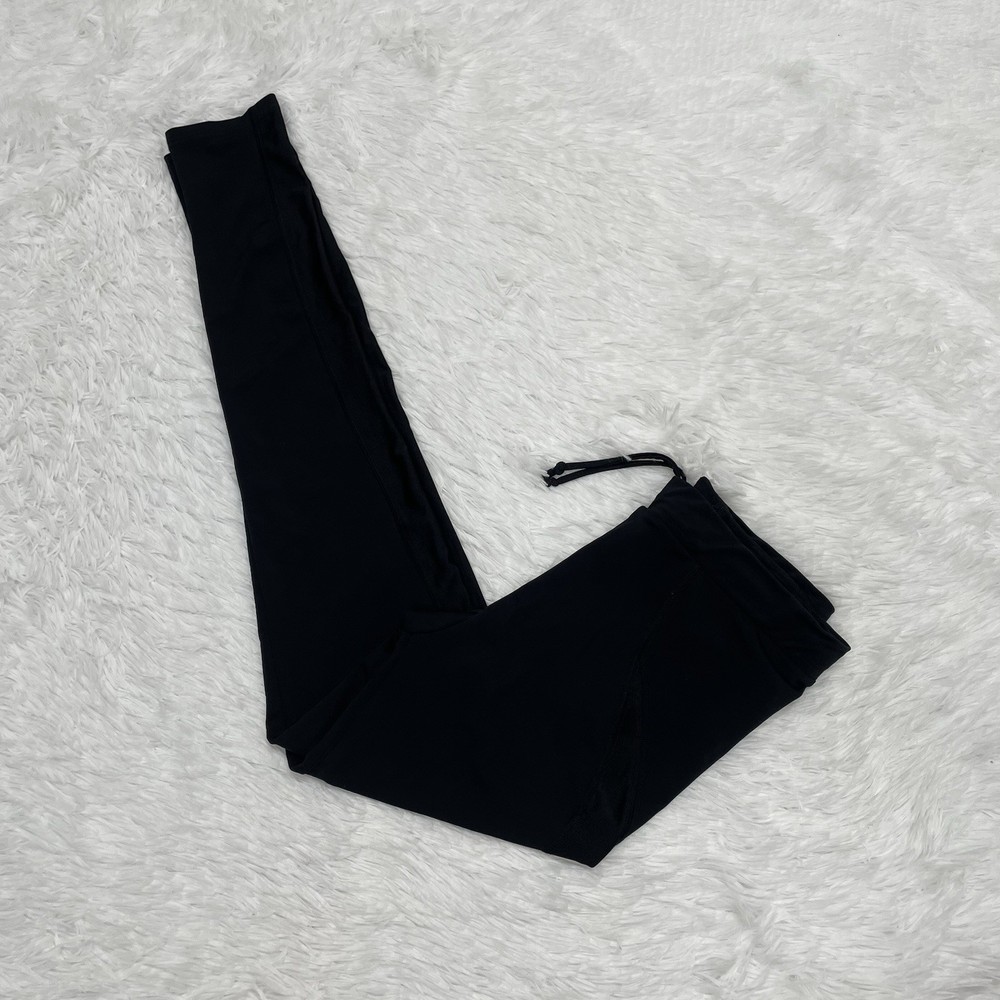 Sweaty Betty Women’s Size M Medium Black Leggings Ankle Zip Pocket Gym Yoga