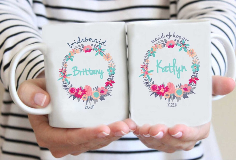 Custom Bridesmaid Mug Bridesmaid Coffee Mug Bridesmaid Coffee Mug Bridesmaid Mug