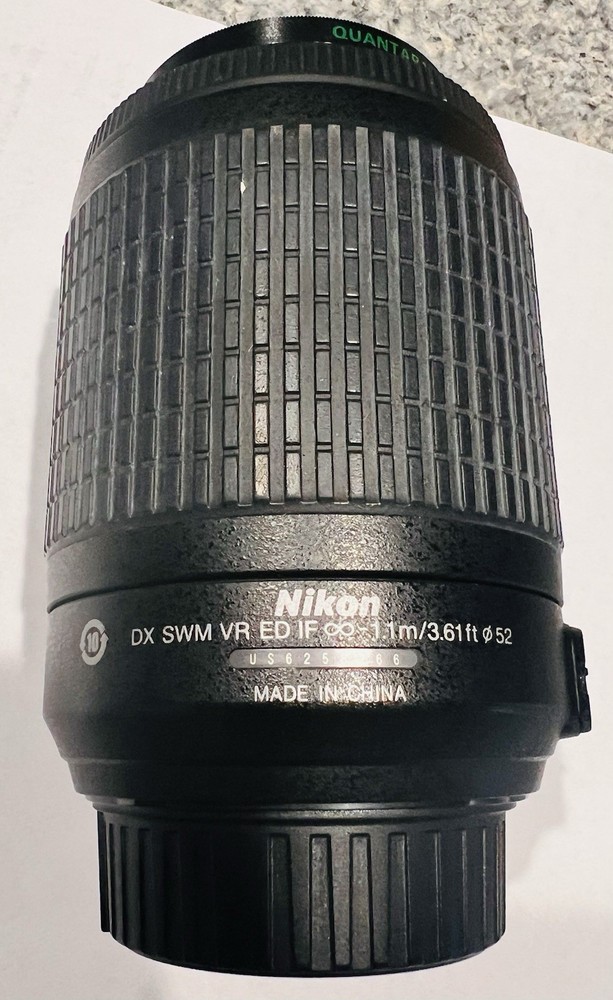 Nikon Nikkor 55-200mm f4-5.6 AF-S DX G ED Zoom Lens