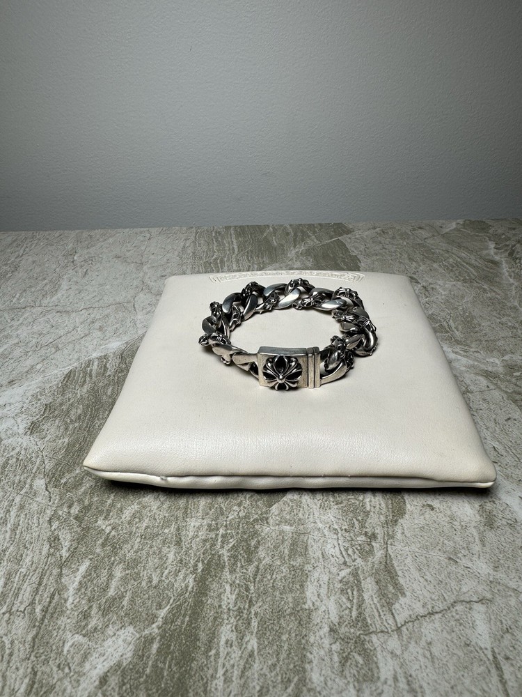 Chrome Hearts Cuban Fancy Link Plus Bracelet