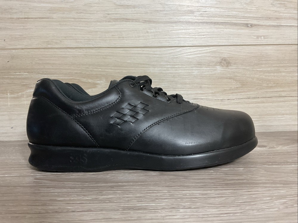 SAS Free Time Women's Shoes Size 10WW Extra Wide Black Walking Oxfords Comfort