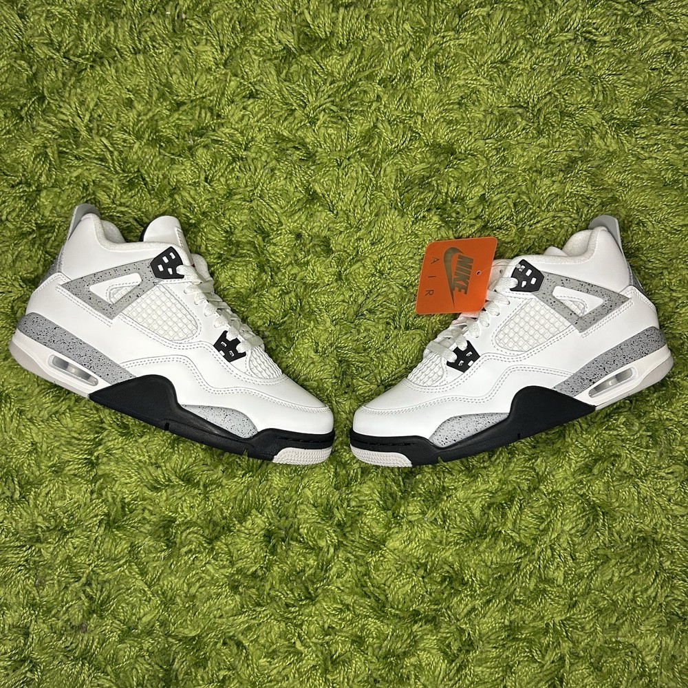 Air Jordan 4 White Cement (2025) |Mens & GS Sizes| FREE & FAST SHIPPING!✅🔥