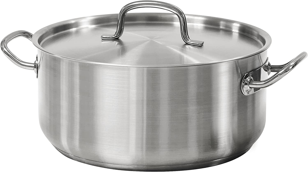 Pro-Line 9-Quart Stainless Steel Covered Dutch Oven 80117/576DS