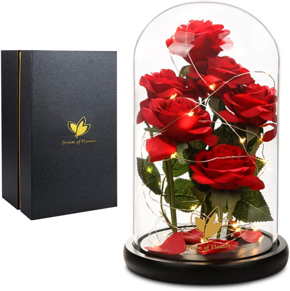Beauty and the Beast Rose, Unique Xmas Gifts for Her, Flowers for Delivery Prim