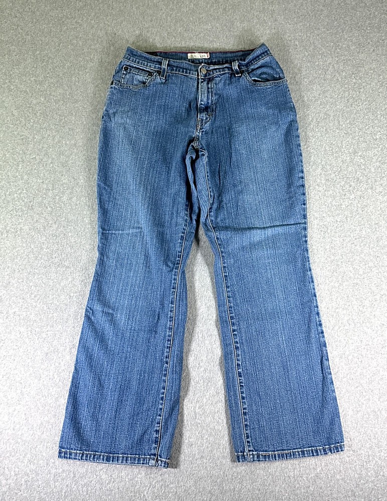 Levi's 550 Womens Jeans Blue Tag Size 12 (32x28.5) Stretch Bootcut Relaxed